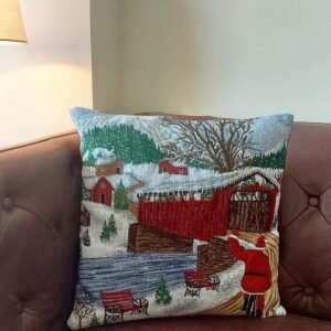 Earthy Tones Cotton Cushion Cover